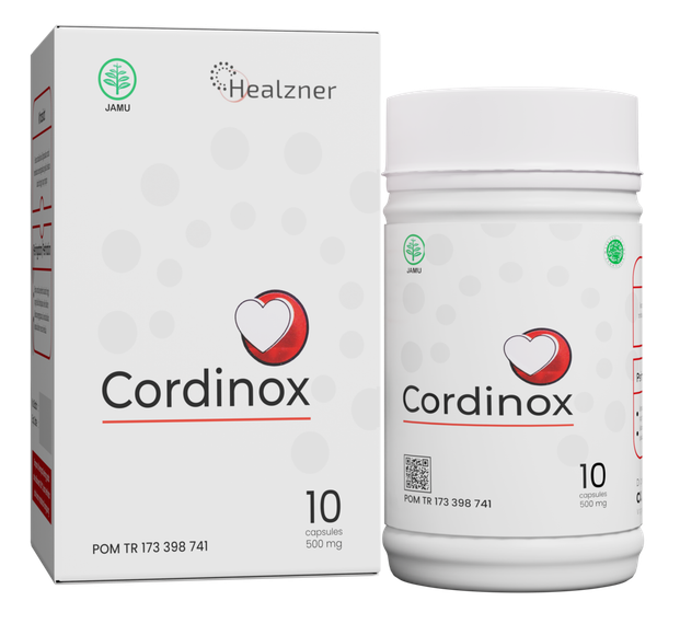 Cordinox suplemento de bienestar cardiovascular — frasco de 30 cápsulas